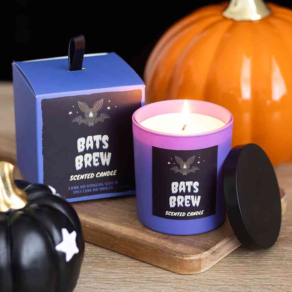 Something Different - Bat's Brew Clove and Tobacco Scented Candle - Multicolours